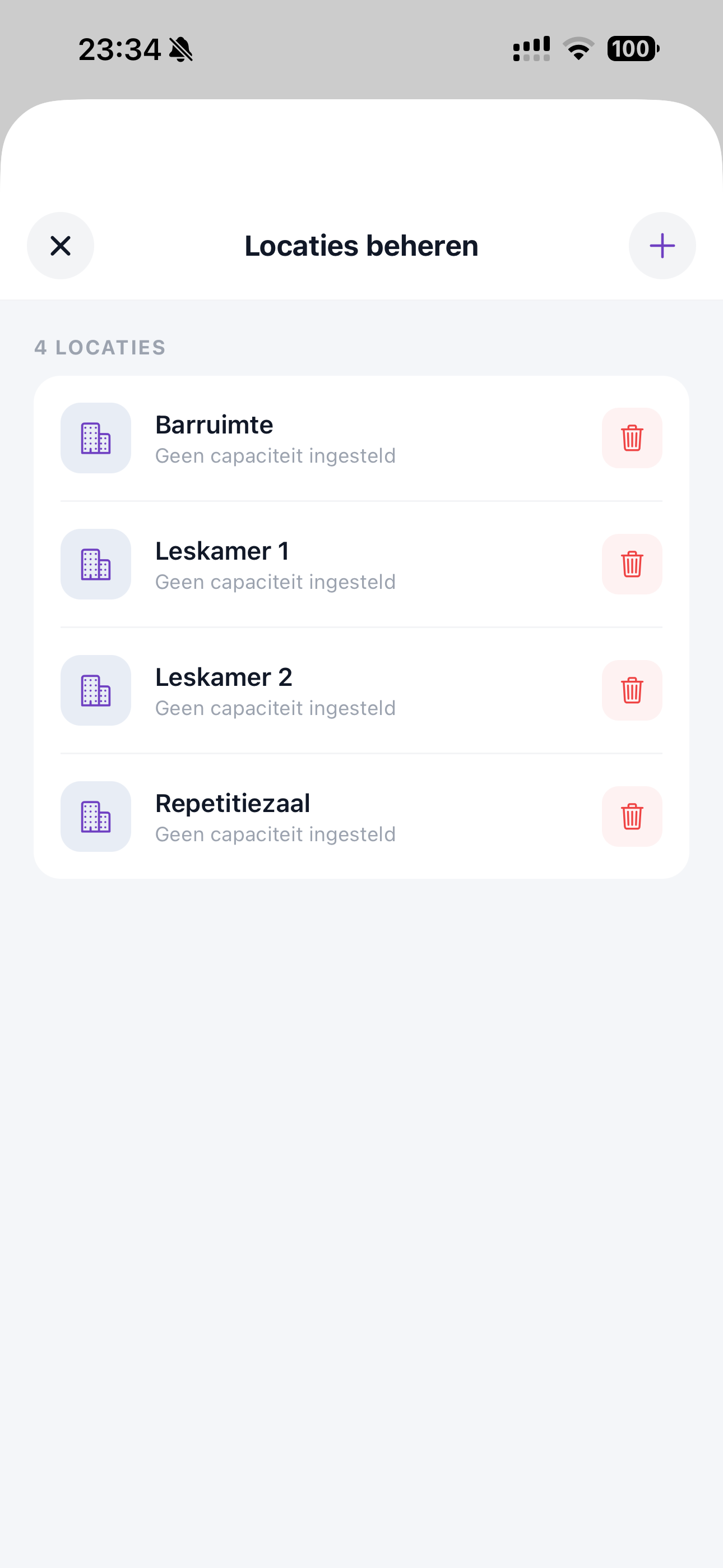 ZoppaBox app screenshot — overview of managing locations